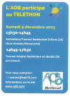 Téléthon avec l'AOB