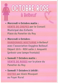 Octobre Rose à Belbeuf