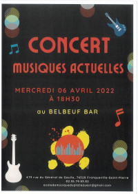 Concert de Musiques Actuelles