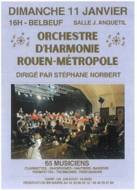 Concert de l'Orchestre d'Harmonie Rouen-Métropole