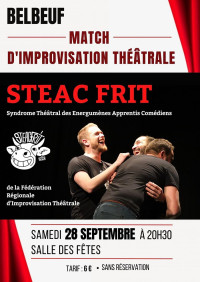 "Match d'improvisation théatrale" à Belbeuf