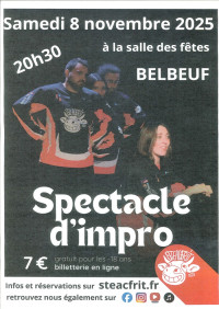 "Spectacle d'improvisation théatrale" à Belbeuf