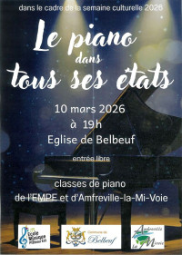 L'Ecole de Musique dans la semaine culturelle