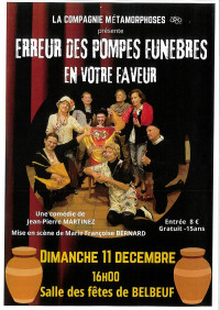 Spectacle de théâtre par la "Cie Métamorphoses"