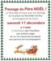 Venue du Père Noël 