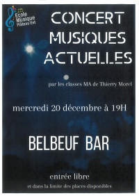 Concert de Musiques Actuelles