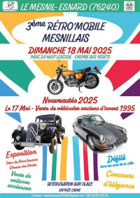 3ème Rétro'Mobile Mesnillais
