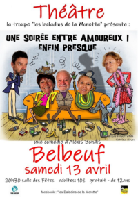 Spectacle de théâtre par les "Baladins de la Morette"