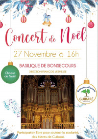 Concert de NOEL au profir de Guibaré