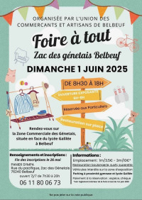 Foire à tout - ZAC des Génétais