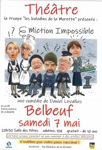 Spectacle de théâtre par les "Baladins de la Morette"