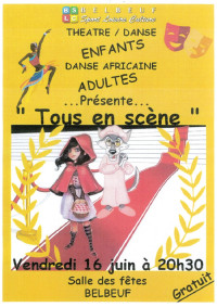 Spectacle de théâtre et de danse