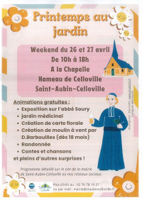 Printemps au jardin à Celloville