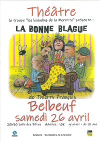 Spectacle de théâtre par les "Baladins de la Morette"