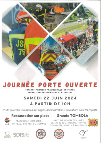Journée Porte Ouverte chez les Sapeurs-Pompiers
