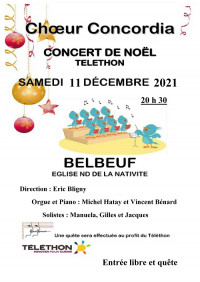 Concert de NOEL du Choeur CONCORDIA