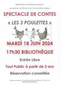 Bibliothèque - Spectacle de Contes