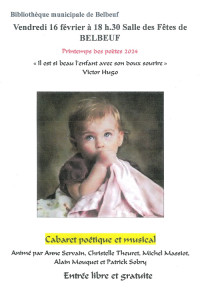 Printemps des poètes : Cabaret poétique et musical