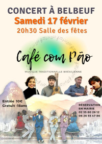 Musique traditionnelle brésilienne "Café com pâo"